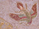 Detail der Wandmalerei