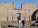 Eingang zum Horustempel in Edfu