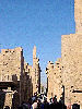Karnak, Hauptachse der Tempelanlage